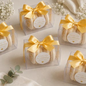 Custom Macaron Favor Box – Wedding, Bridal Shower & Baby Shower