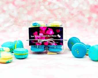 24 Pack Assorted Macaron, the Space Collection | Great for Any Party