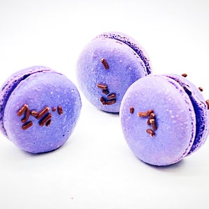 6 Pack Chocolate Beet French Macarons