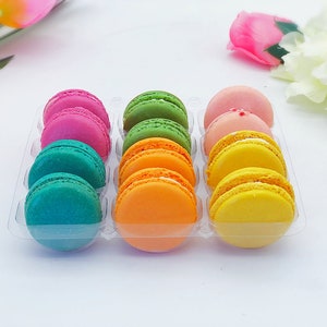 Gluten free macarons. fruity collection. Free Shipping.