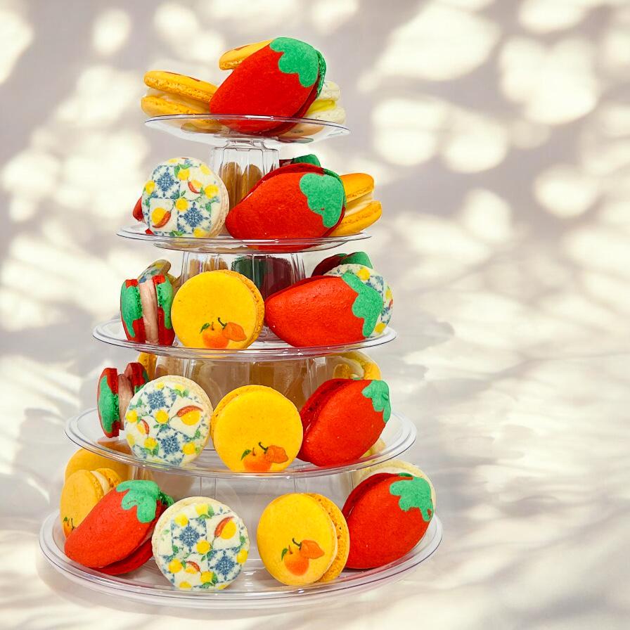 The Ultimate Firecracker Dessert Tower – Sweet & Spicy!  - Macaron Tower Included
