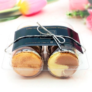 6 Coffee & Macchiato Macarons Value Pack