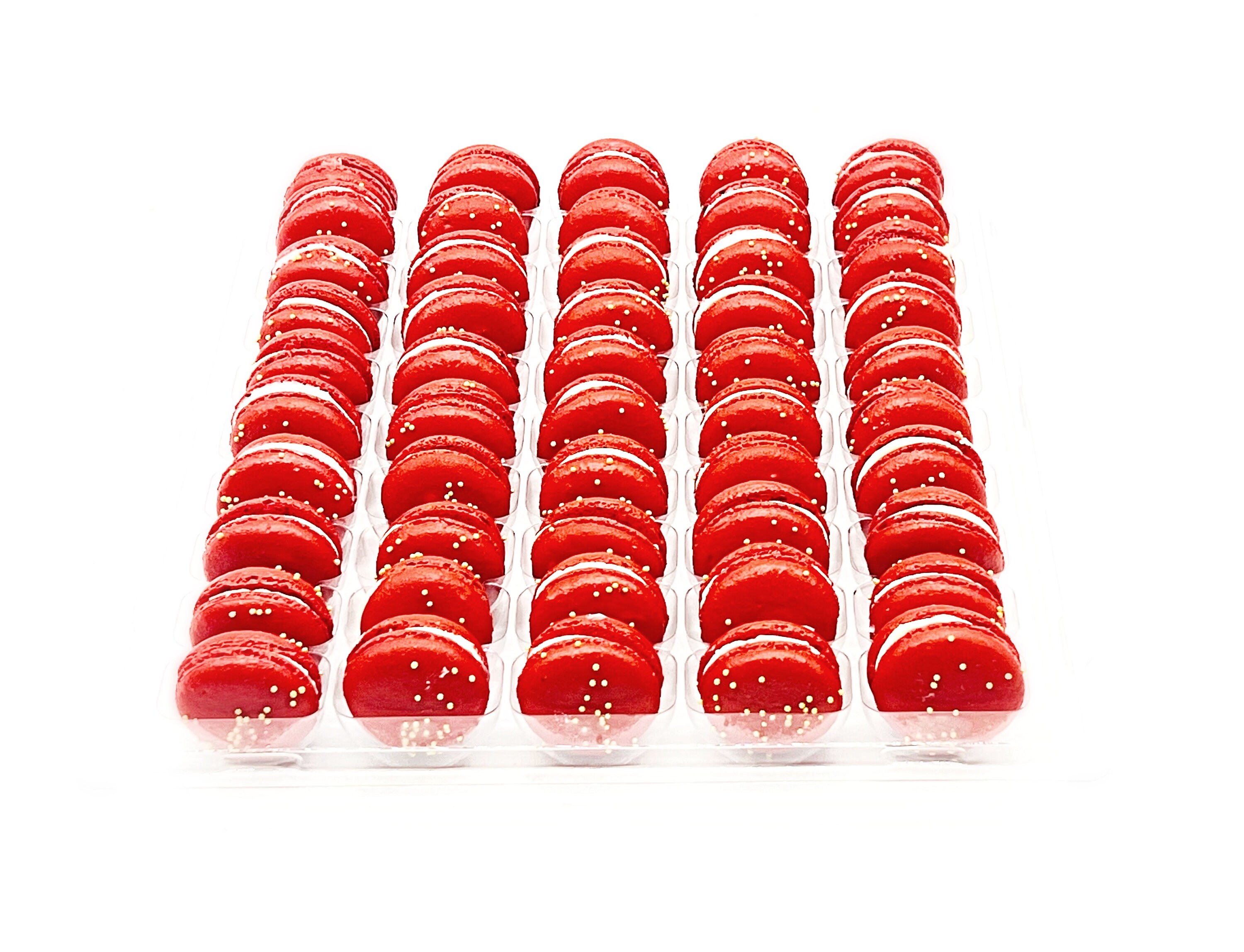 50 Pack Vanilla Milk Jam French Macaron Value Pack Etsy