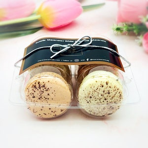6 Nutella & White Chocolate Macarons Value Pack