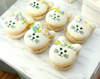 Hoppy Spring Bunny French Macarons