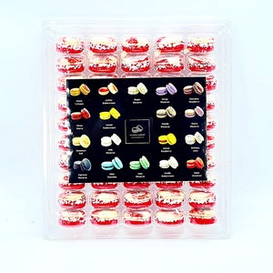 50 Pack Candy CaneFrench Macaron Value Pack