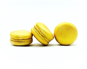 Luxe Mac | Gold Macarons |  Ideal for celebratory events.