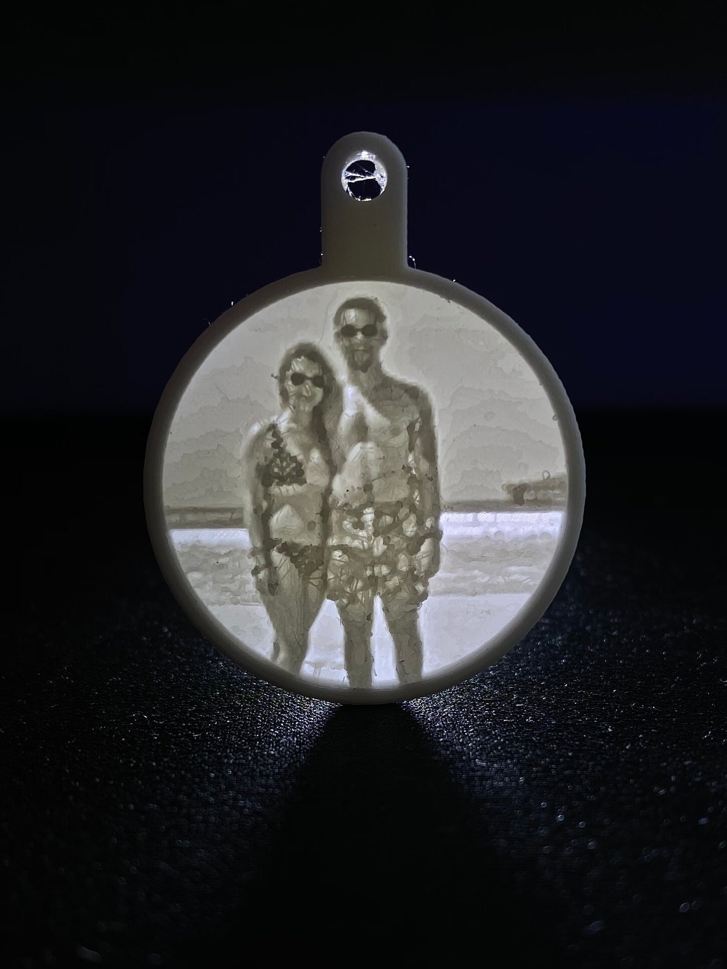 Custom Photo 3D Printed Keychains Etsy