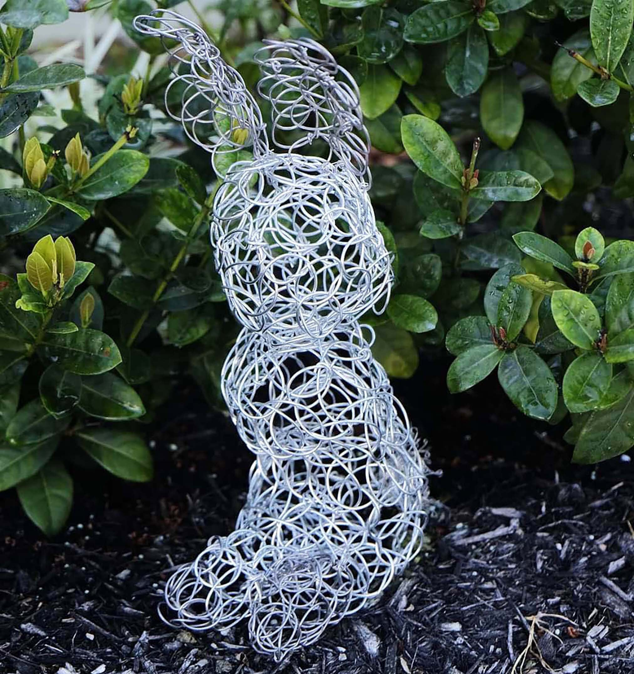 Wire Weaved Rabbit Etsy