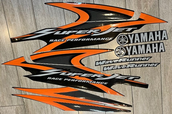 Yamaha Superjet 2012-2013 Full Graphics Decals Kit - Etsy