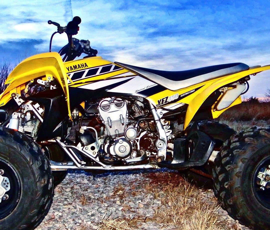 YFZ450 2006 Yellow Special Edition ( Carb.) Full Graphics Kit - Etsy