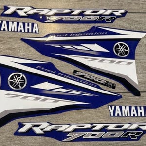 Yamaha YFM Raptor 700 2008  Special Edition | Full Graphics Decals
