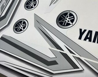Full Graphics Kit Decals For Yamaha Banshee (1986-2006) – OEM Style Black Stickers
