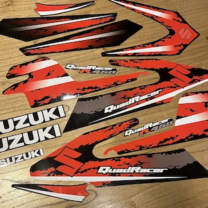 Suzuki LTR450 QuadRacer Red Full Graphic