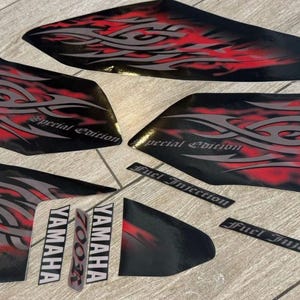 Yamaha Raptor 700 2008 SE Special Edition Full Graphics Decals