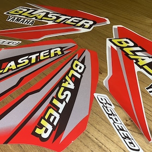 Yamaha Blaster 1998 / 1999 Full Graphics Decals