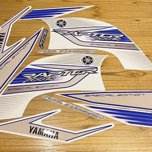 Yamaha Raptor 700 2007 Special Edition Full Graphics Decals