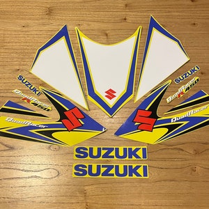 Suzuki LTR450 QuadRacer Yellow Full Graphics Decals