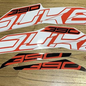 KTM DUKE 390. Full Graphics Kits. Decals (NJ)