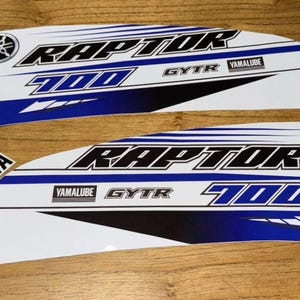 Yamaha YFM Raptor 700 2016 Full Graphics Decals