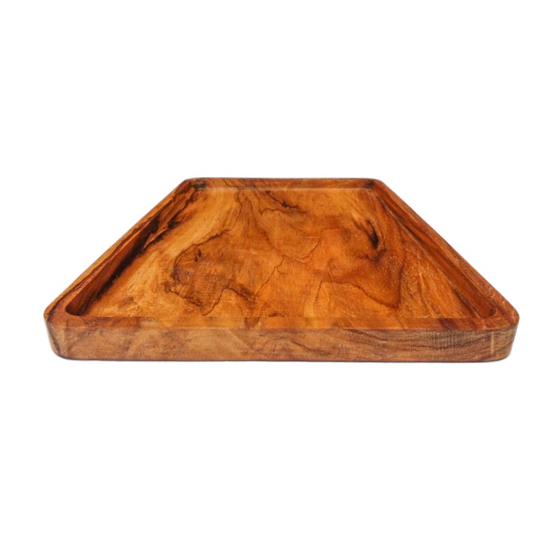 Handmade Teak Wood Tray Modern Wooden Valet Tray for Your Etsy