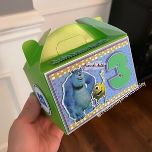 Scare Floor Favor Boxes, Monster Party, Boo Girl Birthday Party ...