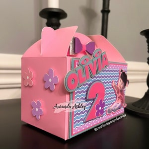 Scare Floor Favor Boxes, Monster Party, Boo Girl Birthday Party ...