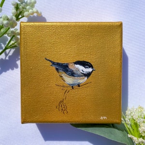 Meise-Leinwandgemälde