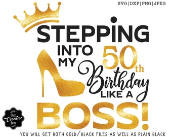 Download 50th Birthday Svg Etsy SVG, PNG, EPS, DXF File