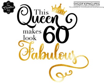 Download 60th Birthday Svg Etsy