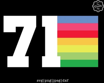 71 birthday svg, 71 bday, 1971 svg, vintage 1971 svg,50th birthday svg for women, 50th birthday svg, 50 years old svg, fifty birthday svg