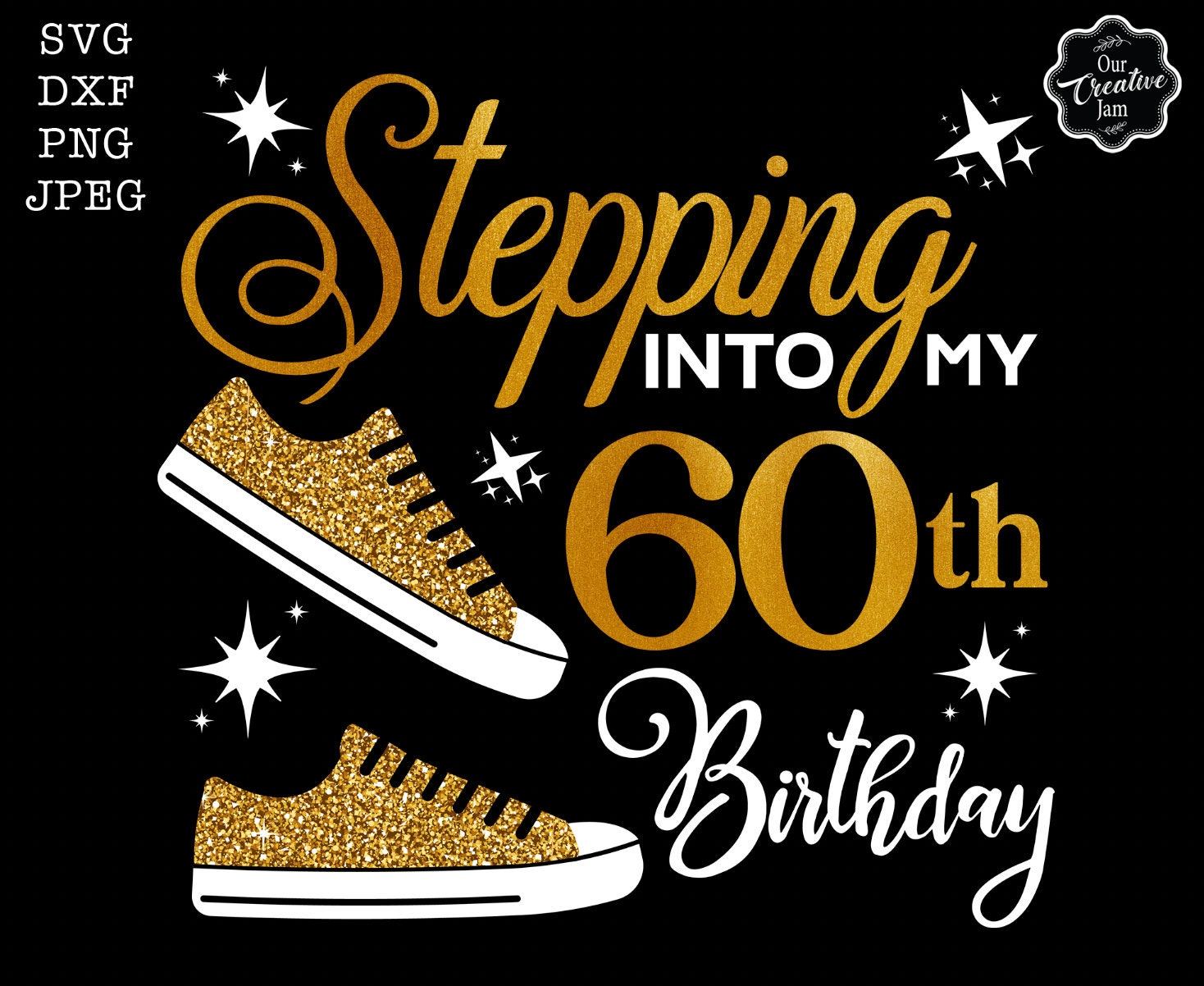 Stepping Into My 60th Birthday Svg, 60th Birthday Svg, Chapter 60 Svg ...