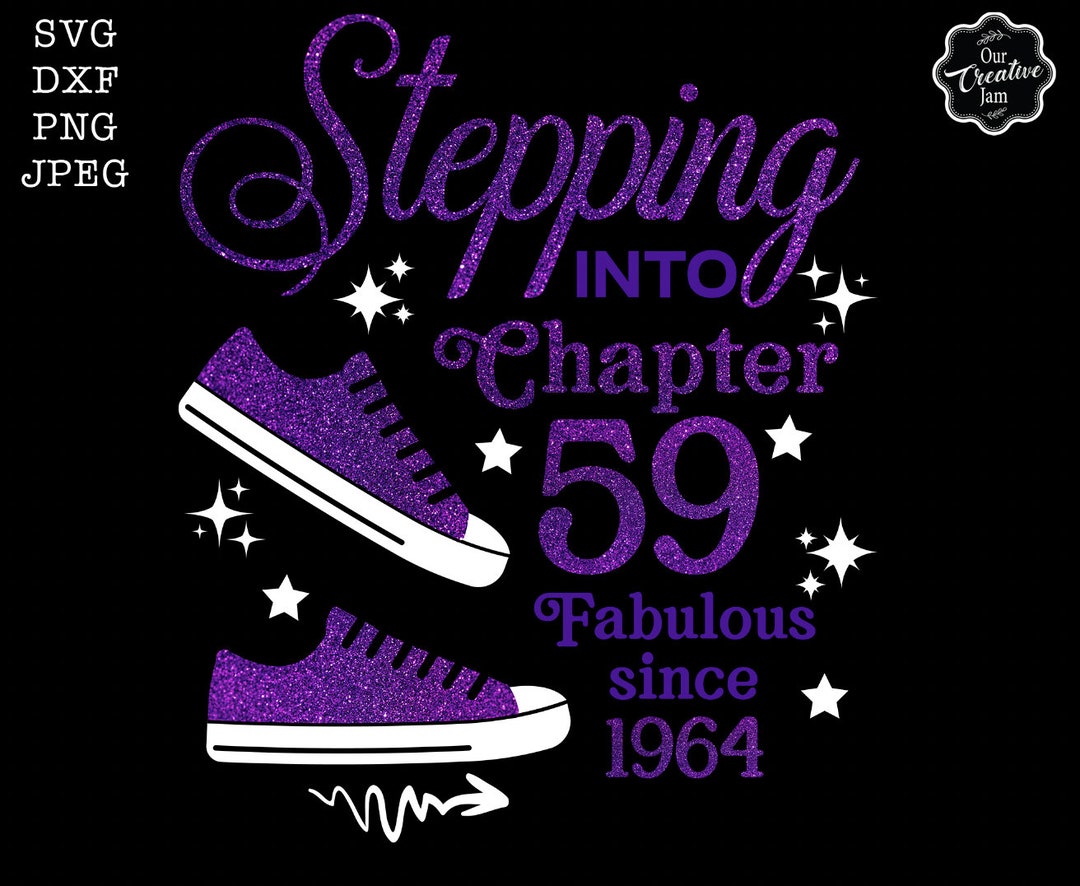Chapter 59 Fabulous Since 1964 Svg, 59th Birthday Svg, Chapter 59 Svg ...
