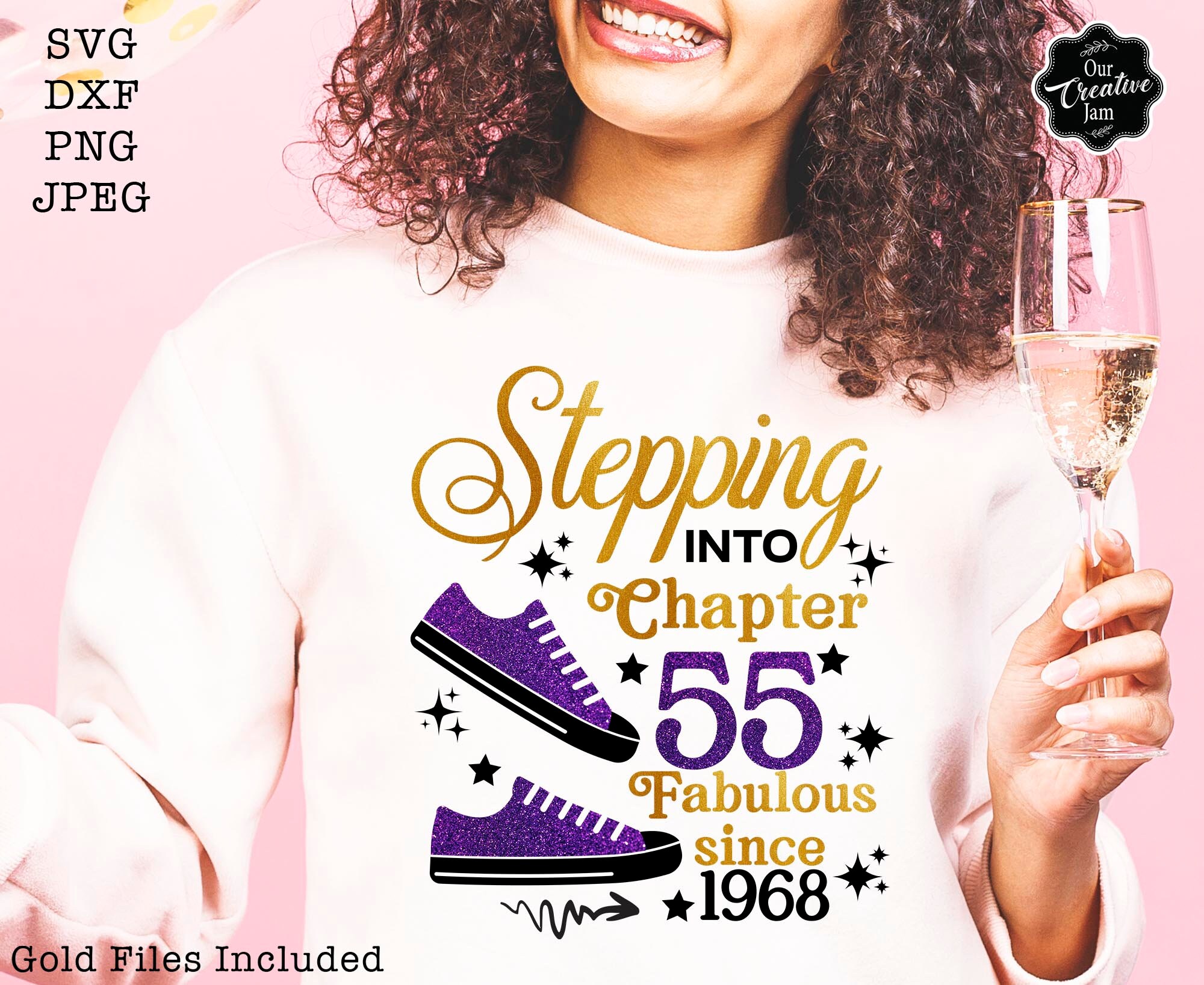 Chapter 55 Fabulous Since 1968 Svg, 55 and Fabulous Svg, 55 and Fab Svg ...
