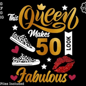 50 and fabulous svg, fabulous at 50 svg, 50 and fab svg, 50th birthday svg for women, 50th birthday svg,50 years old svg,fifty birthday svg