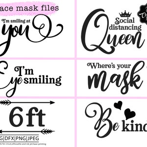 pacote de máscara facial svg, citações de máscara facial svg, máscara facial engraçada svg, citação de máscara facial svg, designs svg para máscara facial, design de máscara facial png, png