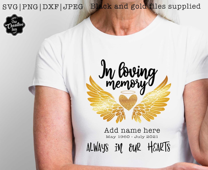 In Loving Memory Svg Remembering a Loved One Svg Remembering - Etsy