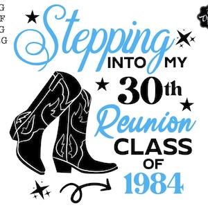 Custom, Reunion, Class of 1984, 30th reunion svg, reunion svg, class reunion svg, 30 reunion svg, reunion sublimation, reunion png