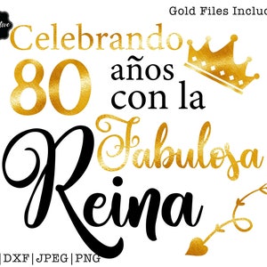 Celebrando 80 años con la fabulosa Reina SVG,80 and fabulosa svg,80 cumpleaños para mujeres,Tiene setenta años svg,80 anos de edad,80 svg