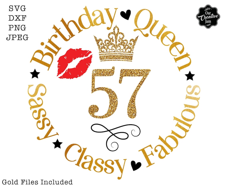 57 Sassy Classy Fabulous Svg 57th Birthday Svg 57th Birthday - Etsy