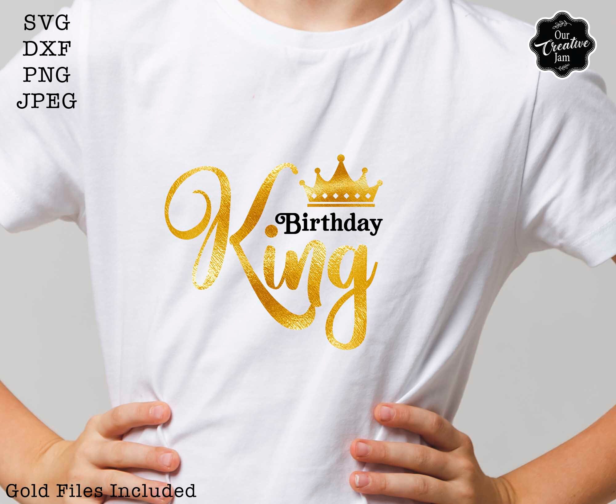 Geburtstag König svg Geburtstagskönigin SVG Königin des Etsy.de
