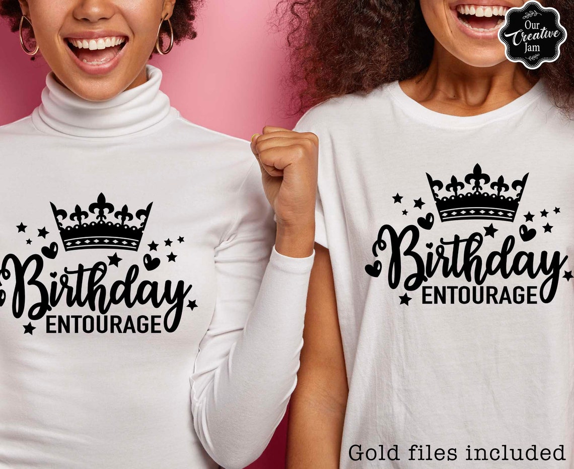 Download Birthday entourage svg Birthday Queen svg birthday queen | Etsy