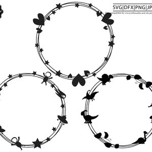 wreath bundle svg, Galaxy svg files, star frame svg, monogram frame svg, space svg designs,heart wreath svg,dinosaur svg designs,raptors svg