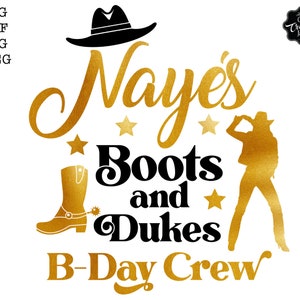 Niestandardowa oferta - Naye's Boots and Dukes B-Day Crew