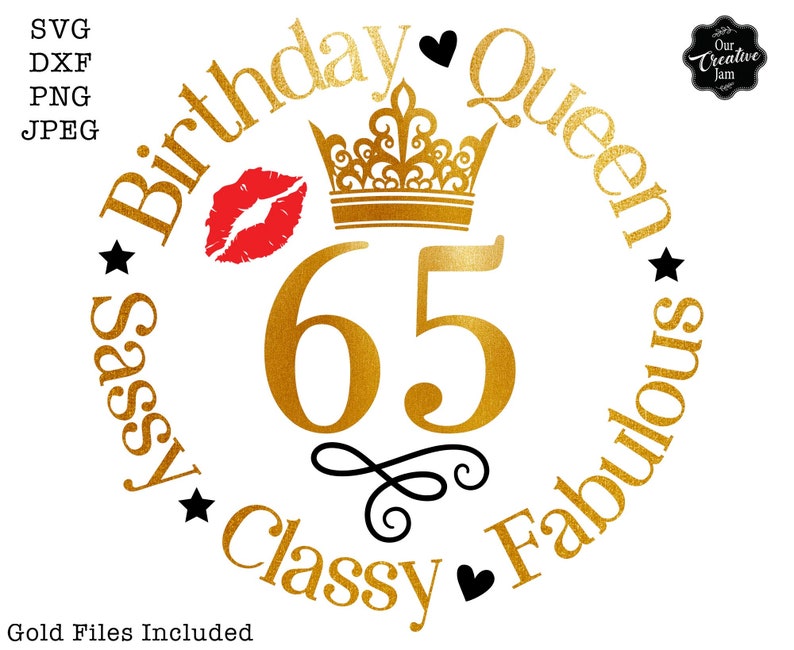 65 and Fabulous Svg Fabulous at 65 Svg 65 and Fab Svg65th - Etsy