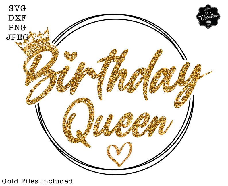 birthday queen png files for sublimation, birthday girl, birthday queen png, birthday queen svg, birthday queen heart svg, birthday lady svg image 2