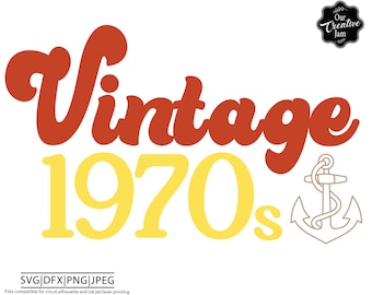 vintage 1970s svg, vintage 1970 svg, 1970 svg, 50th birthday svg, vintage birthday svg, retro birthday svg, 50th birthday gift for man svg