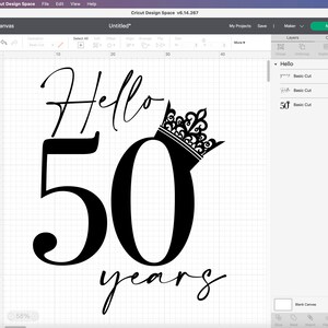 hello 50 svg, fifty svg, 50th birthday svg for women, 50th birthday svg, 50 years old svg, fifty birthday svg, fabulous 50 svg, 50 svg, image 9