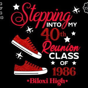 Custom, Reunion, Class of 1986, 40th reunion svg, reunion svg, class reunion svg, 40 reunion svg, reunion sublimation, reunion png