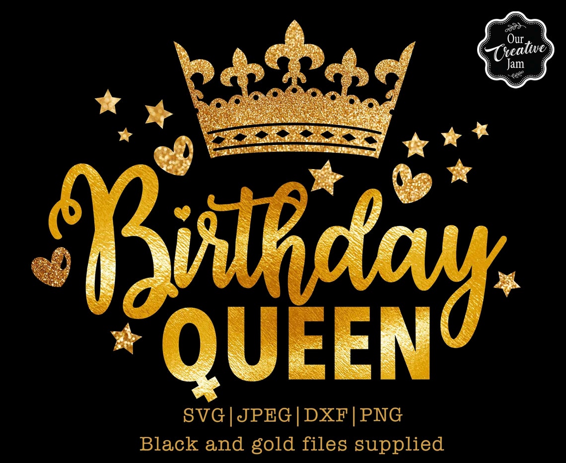 Download Birthday Queen svg birthday queen with crown svg birthday ...